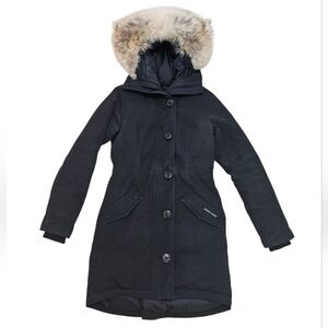 Canada Goose Dawson Parka XS Black with Fur